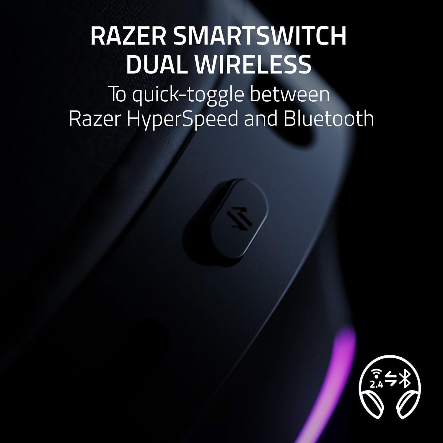 هدست گیمینگ بیسیم Razer مدل Barracuda X Chroma مشکی با RGB هدست گیمینگ بیسیم Razer مدل Barracuda X Chroma مشکی با RGB