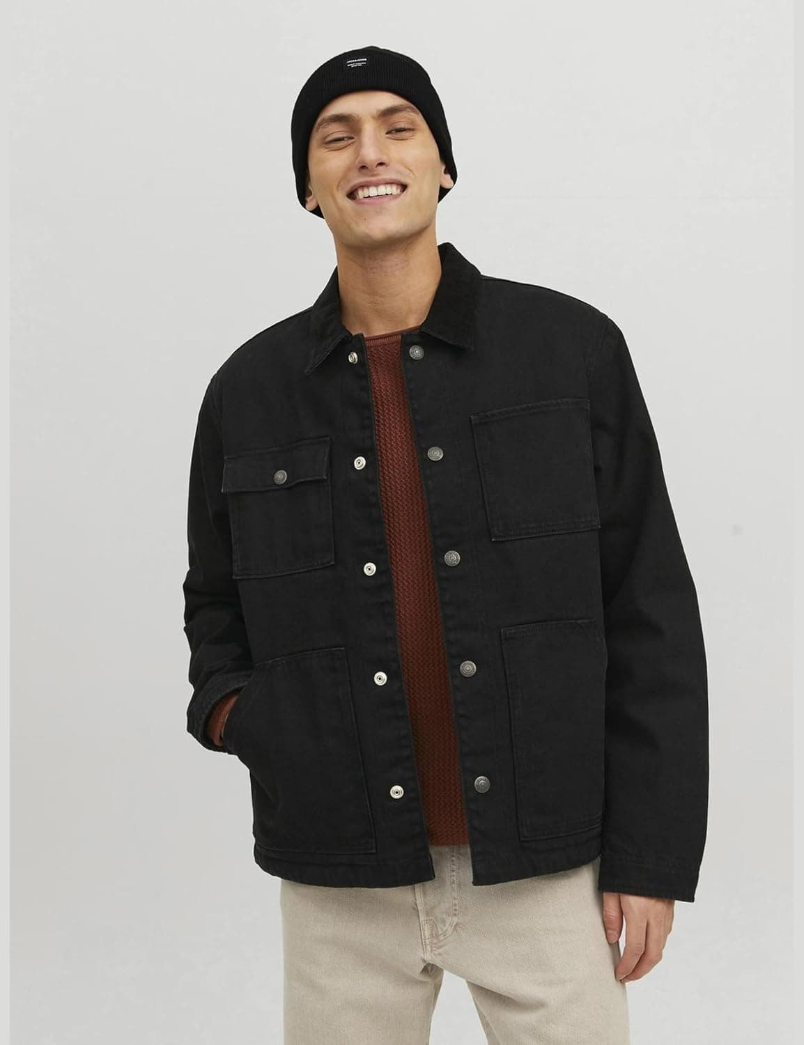 کلاه بافت مردانه JACK & JONES مدل Jacdna Noos کلاه بافت مردانه JACK & JONES مدل Jacdna Noos