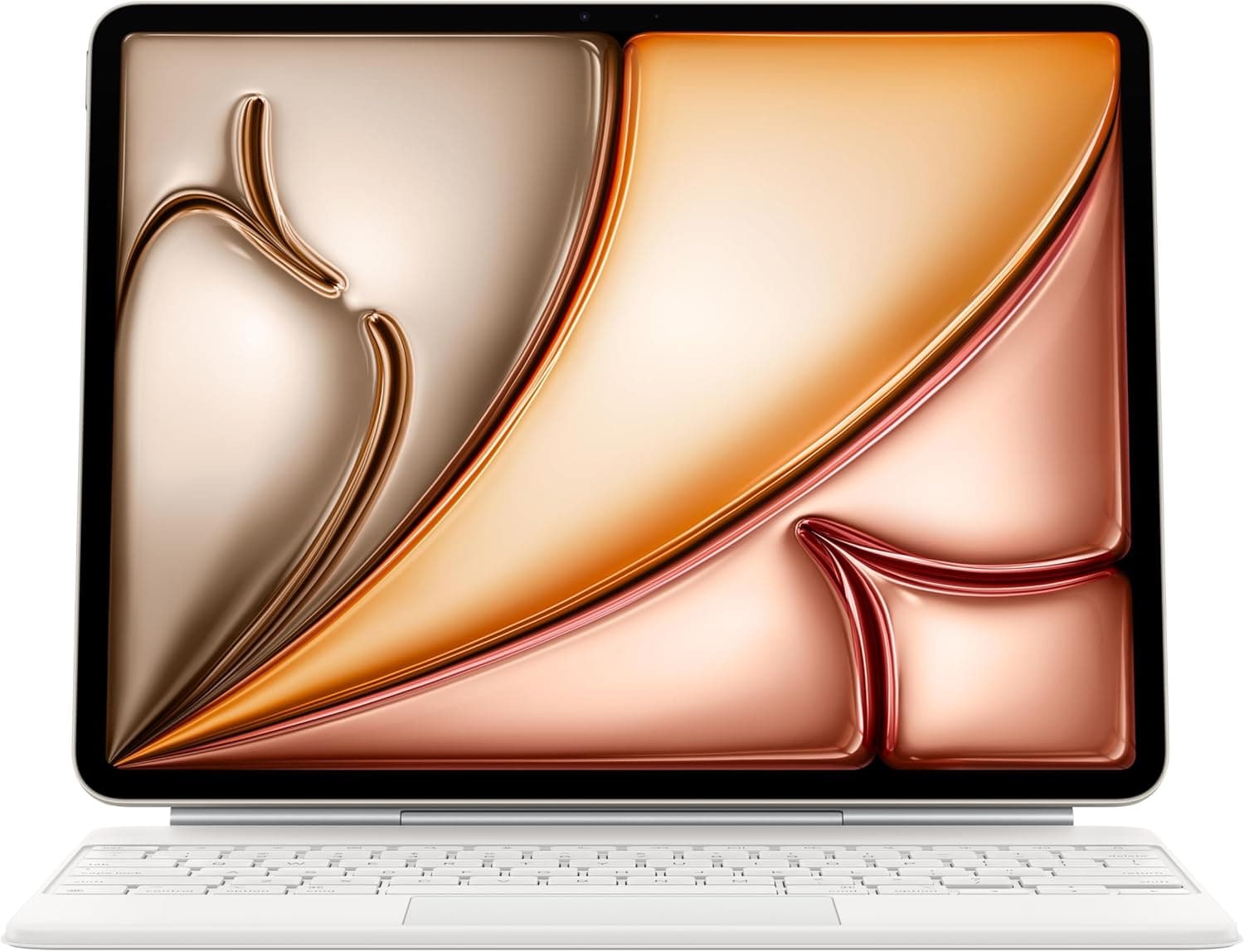 کیبورد کیفی Apple Magic Keyboard برای iPad Air 13 اینچ (M3) چیدمان آلمانی سفید کیبورد کیفی Apple Magic Keyboard برای iPad Air 13 اینچ (M3) چیدمان آلمانی سفید