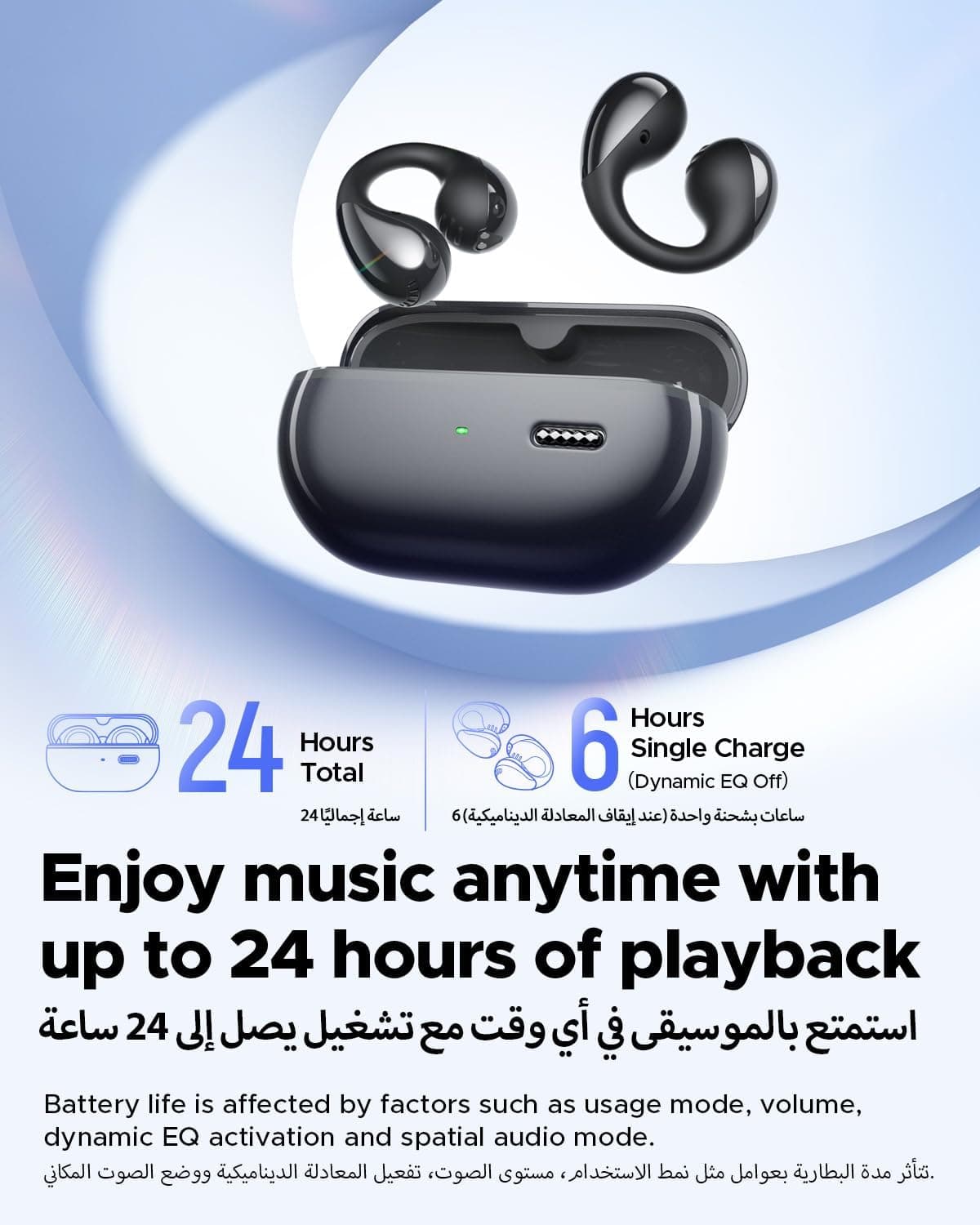 ایرباد گوشباز SoundPEATS PearlClip Pro BT 5.4 IPX5 پخش ۲۴ ساعته ایرباد گوشباز SoundPEATS PearlClip Pro BT 5.4 IPX5 پخش ۲۴ ساعته