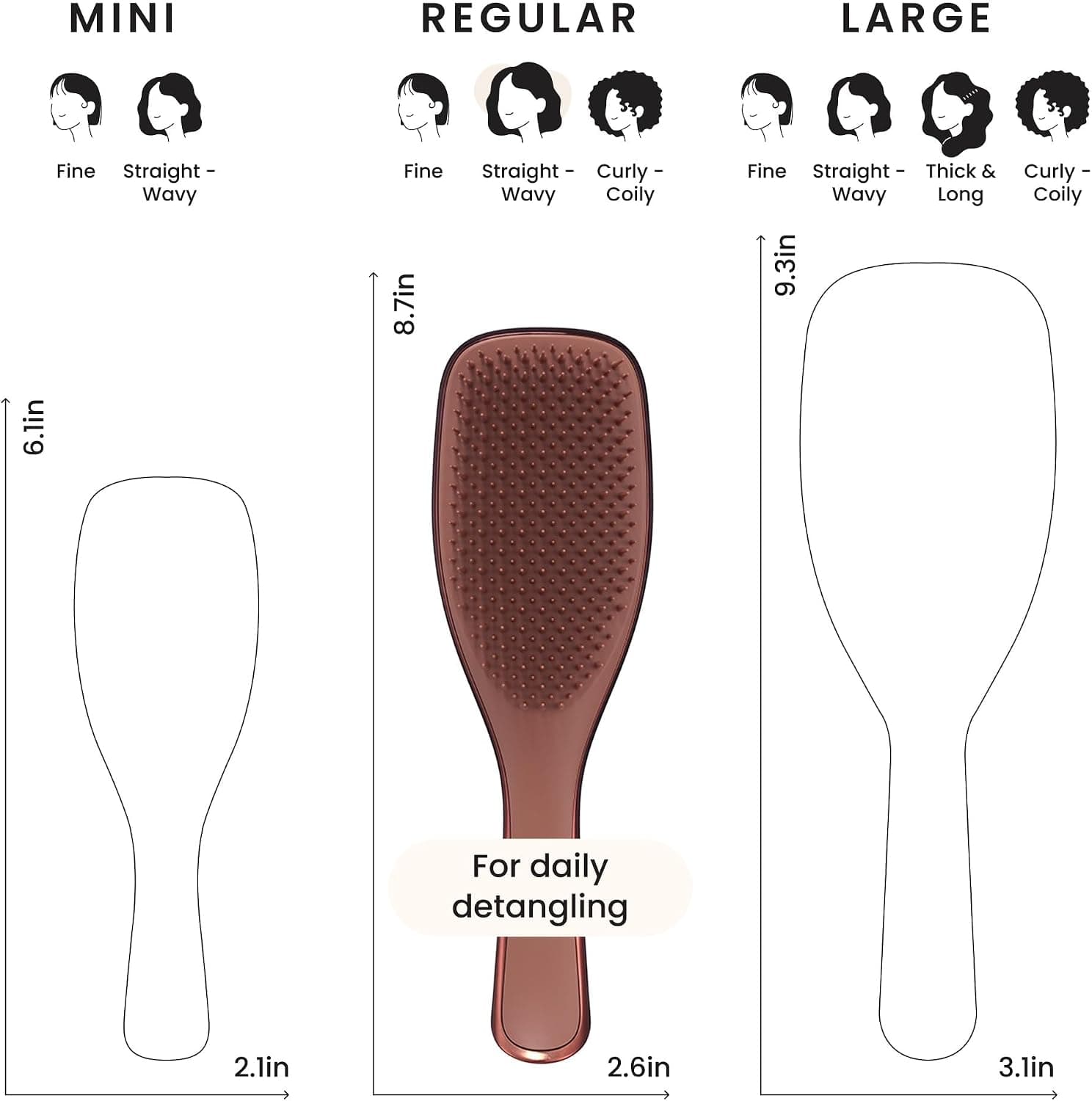 برس مو Tangle Teezer بازکننده گره مدل Ultimate Detangler Chrome- Choc bronze برس مو Tangle Teezer بازکننده گره مدل Ultimate Detangler Chrome- Choc bronze