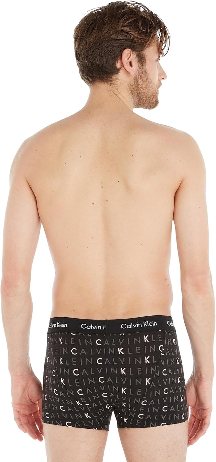 باکسر مردانه Calvin Klein کمر کم 3pk باکسر مردانه Calvin Klein کمر کم 3pk
