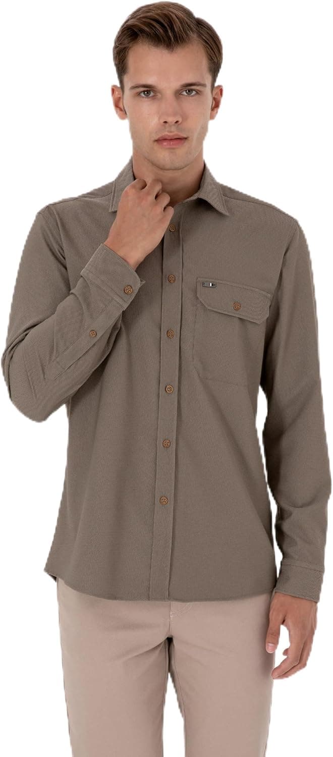 پیراهن مردانه U.S. POLO ASSN. مشکی طرحدار مدل 50316655-VR046 پیراهن مردانه U.S. POLO ASSN. مشکی طرحدار مدل 50316655-VR046
