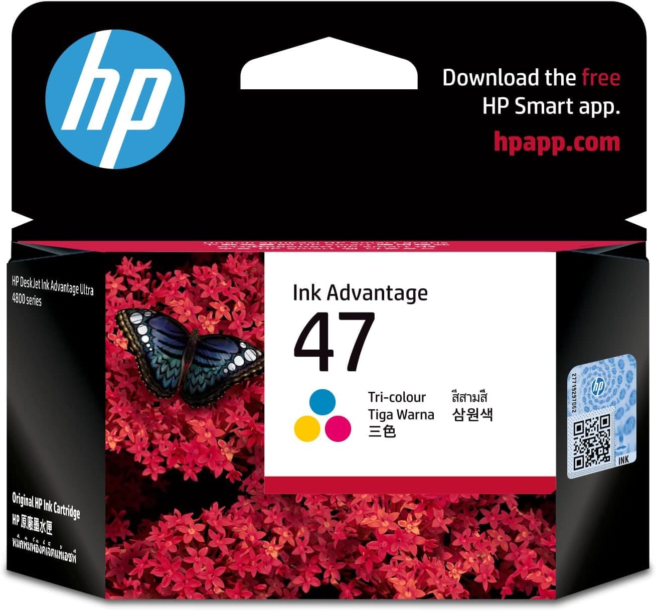 کارتریج سهرنگ اصلی HP مدل HP 47، 700 صفحه، سازگار با HP DeskJet UIA 4828 و UIA 4927 کارتریج سهرنگ اصلی HP مدل HP 47، 700 صفحه، سازگار با HP DeskJet UIA 4828 و UIA 4927