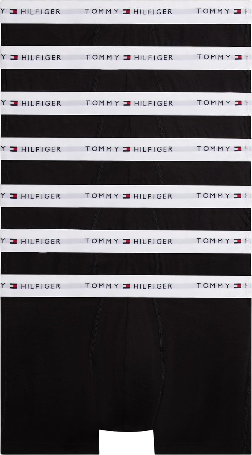 شورت مردانه Tommy Hilfiger بسته 7 عددی مدل TRUNK شورت مردانه Tommy Hilfiger بسته 7 عددی مدل TRUNK