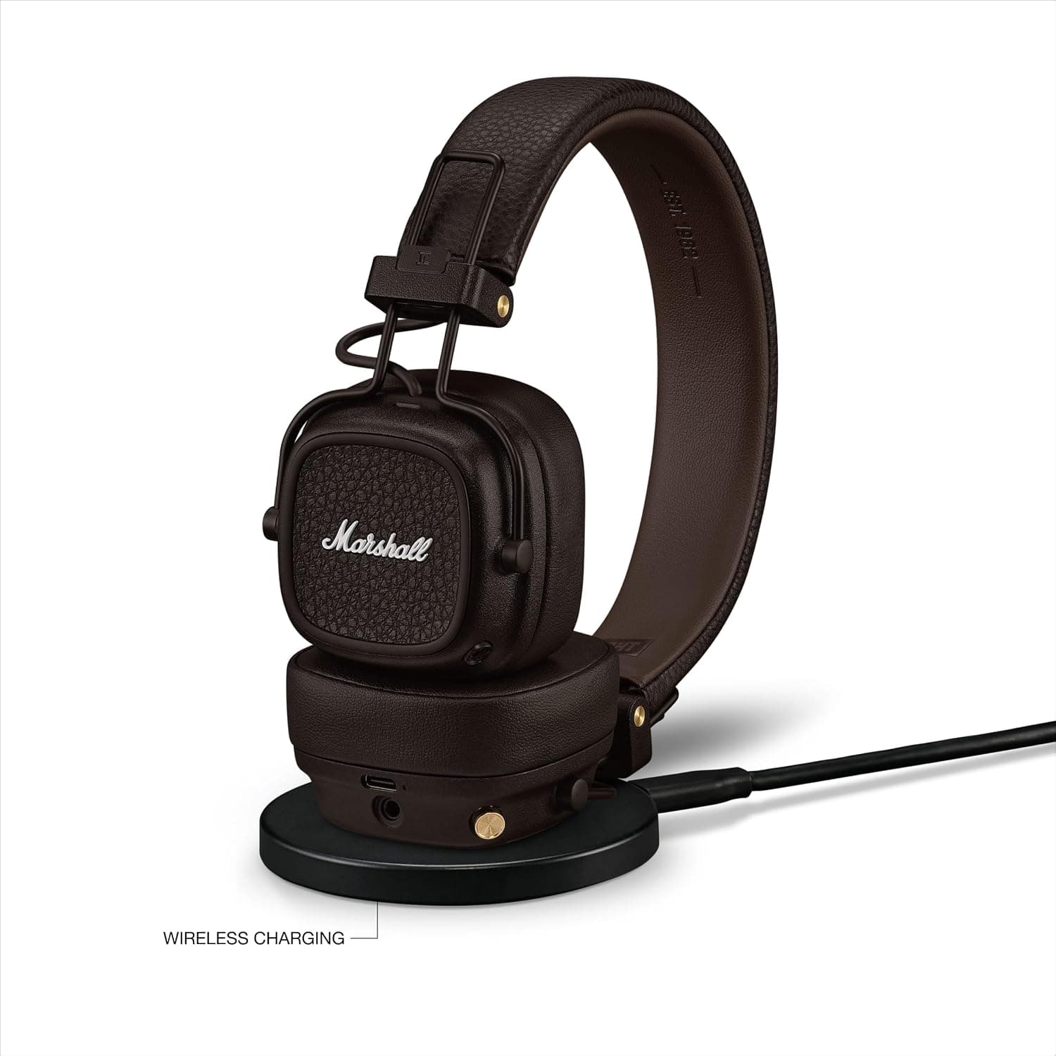 هدفون Marshall بلوتوثی مدل Major V قهوهای هدفون Marshall بلوتوثی مدل Major V قهوهای