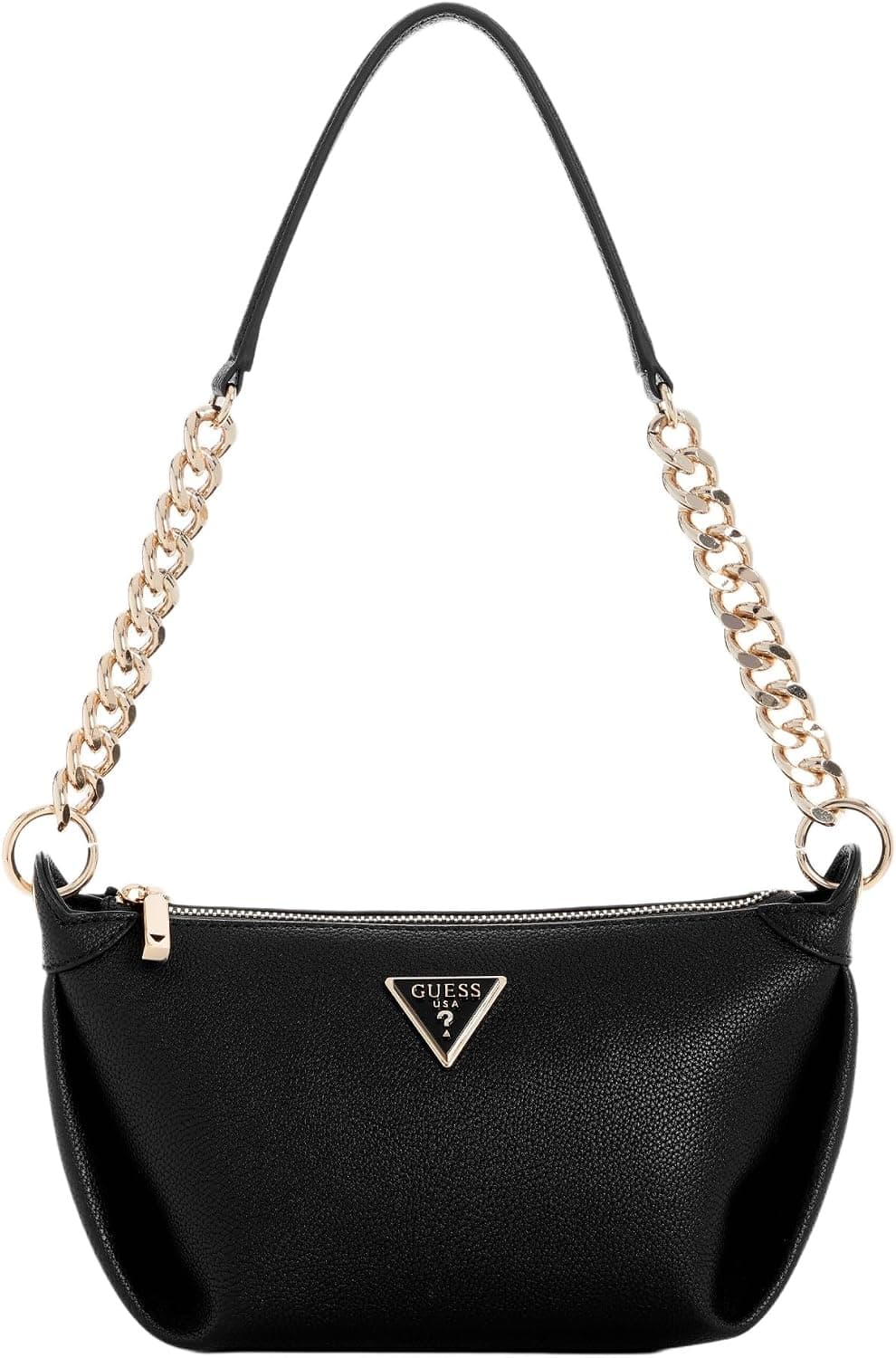 کیف دوشی زنانه GUESS با زیپ بالا مدل Meridian کیف دوشی زنانه GUESS با زیپ بالا مدل Meridian