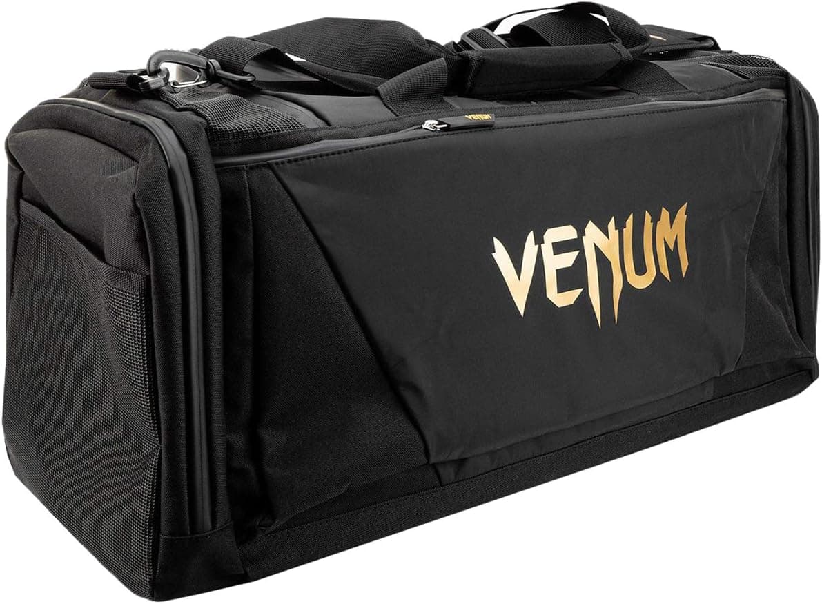 کیف ورزشی یونیسکس بزرگسال Venum Trainer Lite Evo تکسایز مشکی/طلایی کیف ورزشی یونیسکس بزرگسال Venum Trainer Lite Evo تکسایز مشکی/طلایی