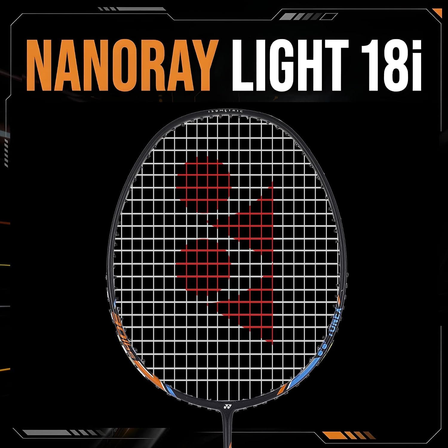 راکت بدمینتون YONEX با انعطافپذیری بالا و زهکشیشده مدل Nanoray 10F راکت بدمینتون YONEX با انعطافپذیری بالا و زهکشیشده مدل Nanoray 10F
