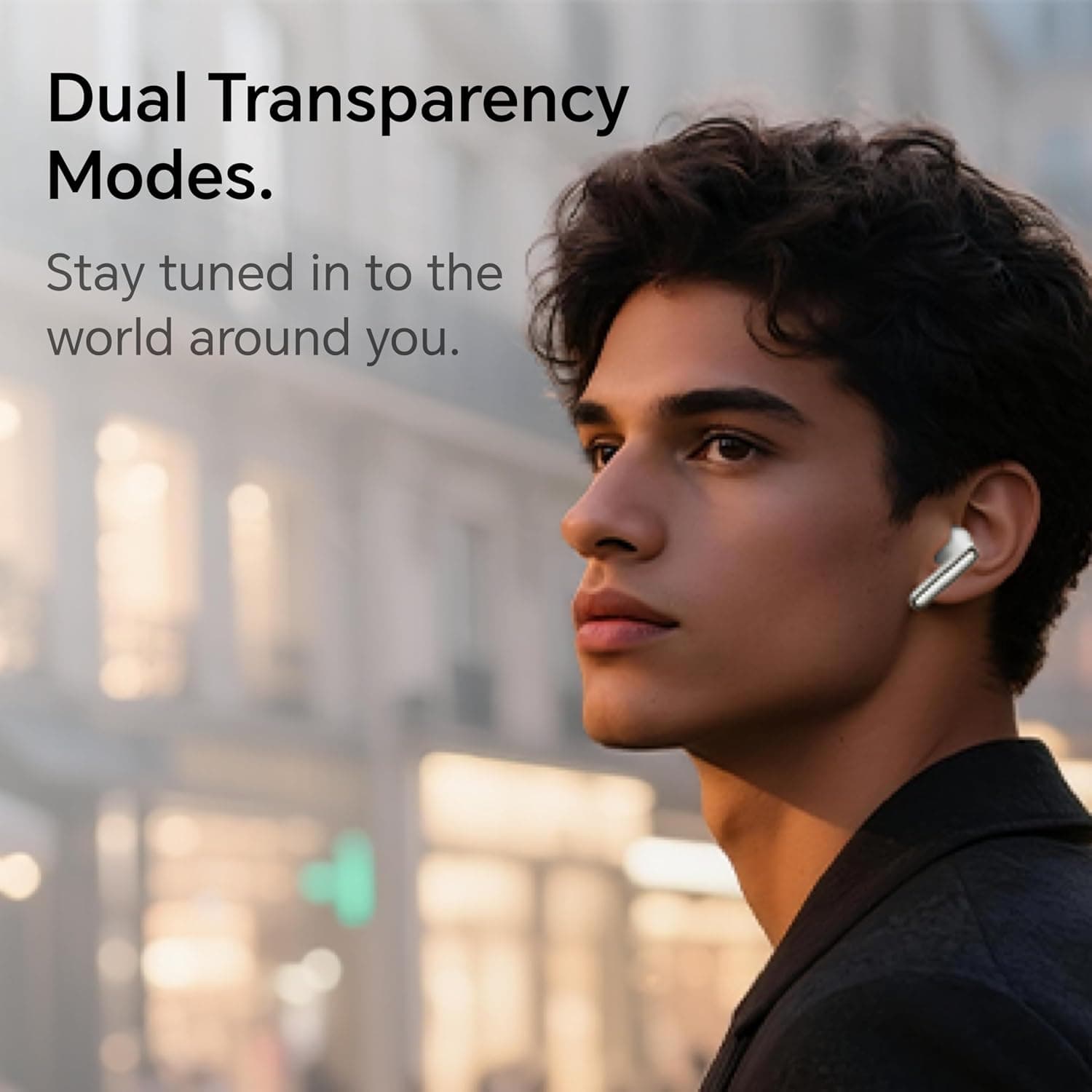 ایرباد HONOR با حذف نویز فعال و مترجم هوش مصنوعی Earbuds 4 مشکی ایرباد HONOR با حذف نویز فعال و مترجم هوش مصنوعی Earbuds 4 مشکی