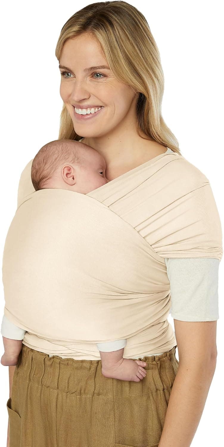 بند حمل نوزاد بافت Ergobaby مدل Aura کرمی 8-25 Pounds بند حمل نوزاد بافت Ergobaby مدل Aura کرمی 8-25 Pounds
