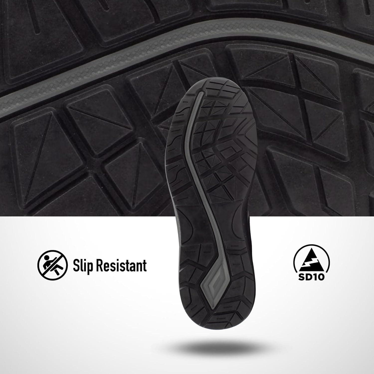 کفش کار صنعتی مردانه New Balance پنجه کامپوزیت Logic مقاوم در برابر برقگرفتگی، سوراخشدن و لغزش کفش کار صنعتی مردانه New Balance پنجه کامپوزیت Logic مقاوم در برابر برقگرفتگی، سوراخشدن و لغزش