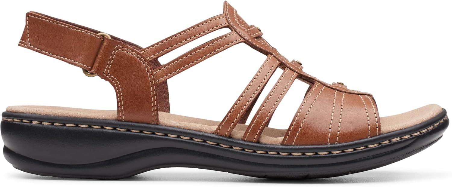 صندل زنانه Clarks مدل Leisa Janna چندرنگ صندل زنانه Clarks مدل Leisa Janna چندرنگ