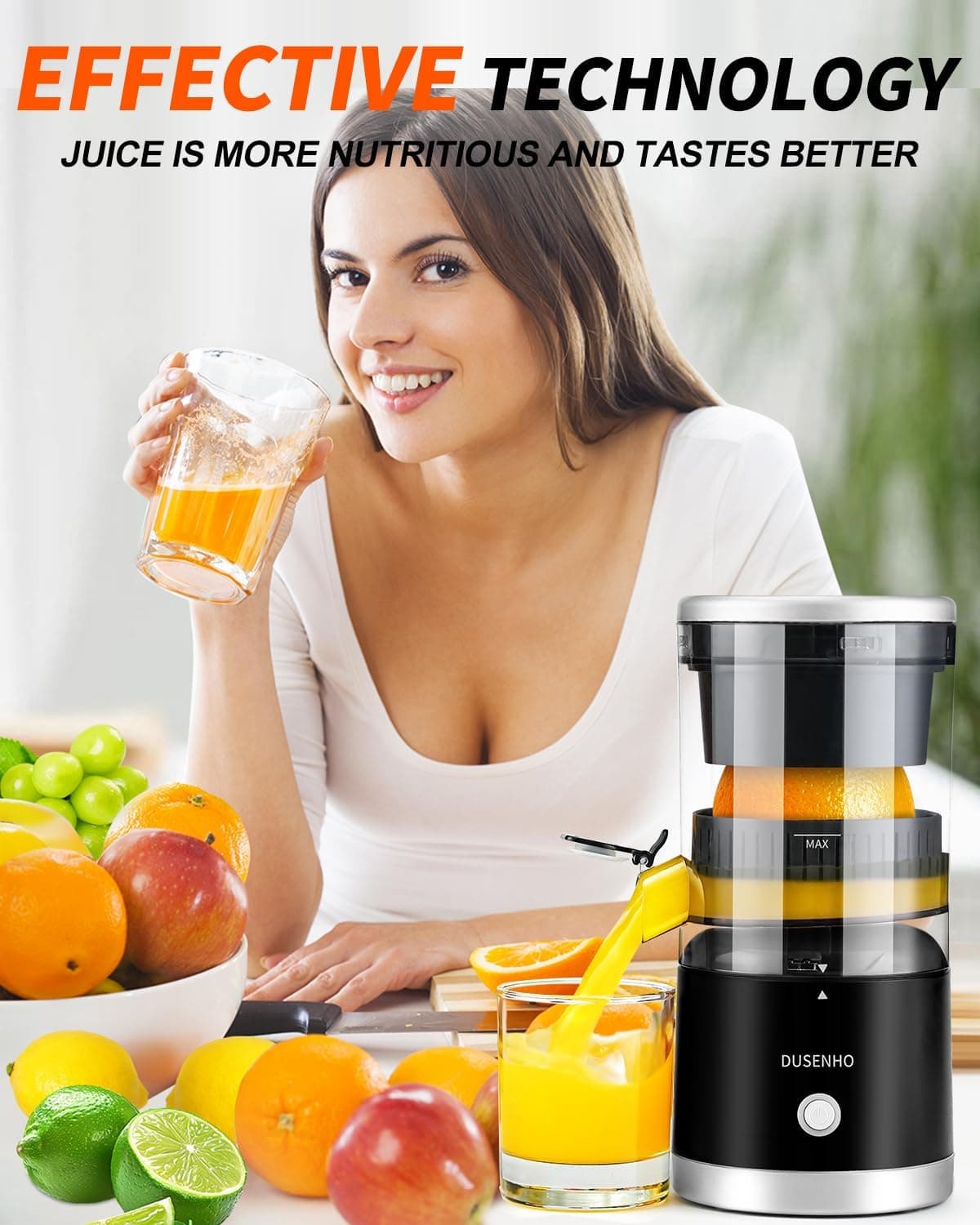 آبمیوهگیری برقی مرکبات DUSENHO شارژی قابل حمل آبمیوهگیری برقی مرکبات DUSENHO شارژی قابل حمل