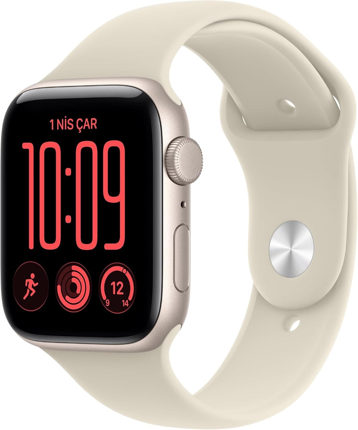 ساعت هوشمند Apple Watch SE 3 GPS 40 mm بدنه آلومینیومی رنگ استارلایت ساعت هوشمند Apple Watch SE 3 GPS 40 mm بدنه آلومینیومی رنگ استارلایت