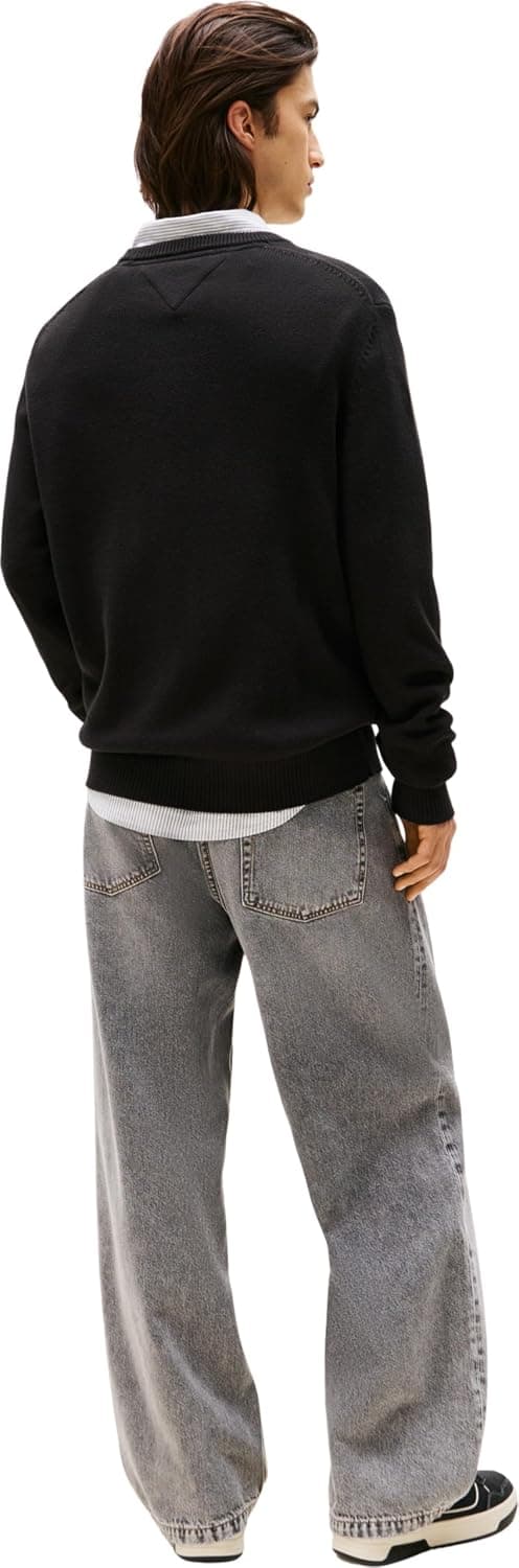 پلیور مردانه Tommy Jeans مدل TJM SLIM ESS SWEATER EXT پلیور مردانه Tommy Jeans مدل TJM SLIM ESS SWEATER EXT