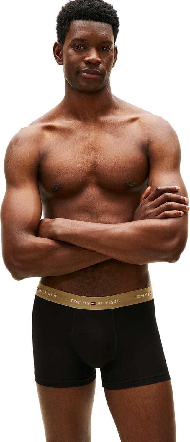 شورت باکسر مردانه Tommy Hilfiger 3P شورت باکسر مردانه Tommy Hilfiger 3P