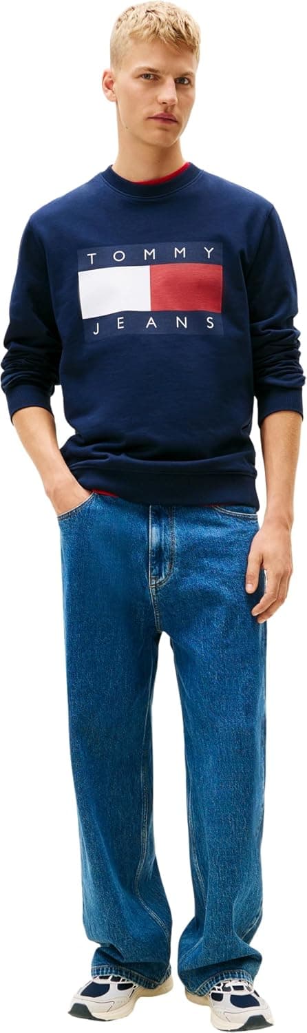 سویشرت مردانه Tommy Hilfiger مدل TJM REG BIG FLAG CNECK EXT سویشرت مردانه Tommy Hilfiger مدل TJM REG BIG FLAG CNECK EXT