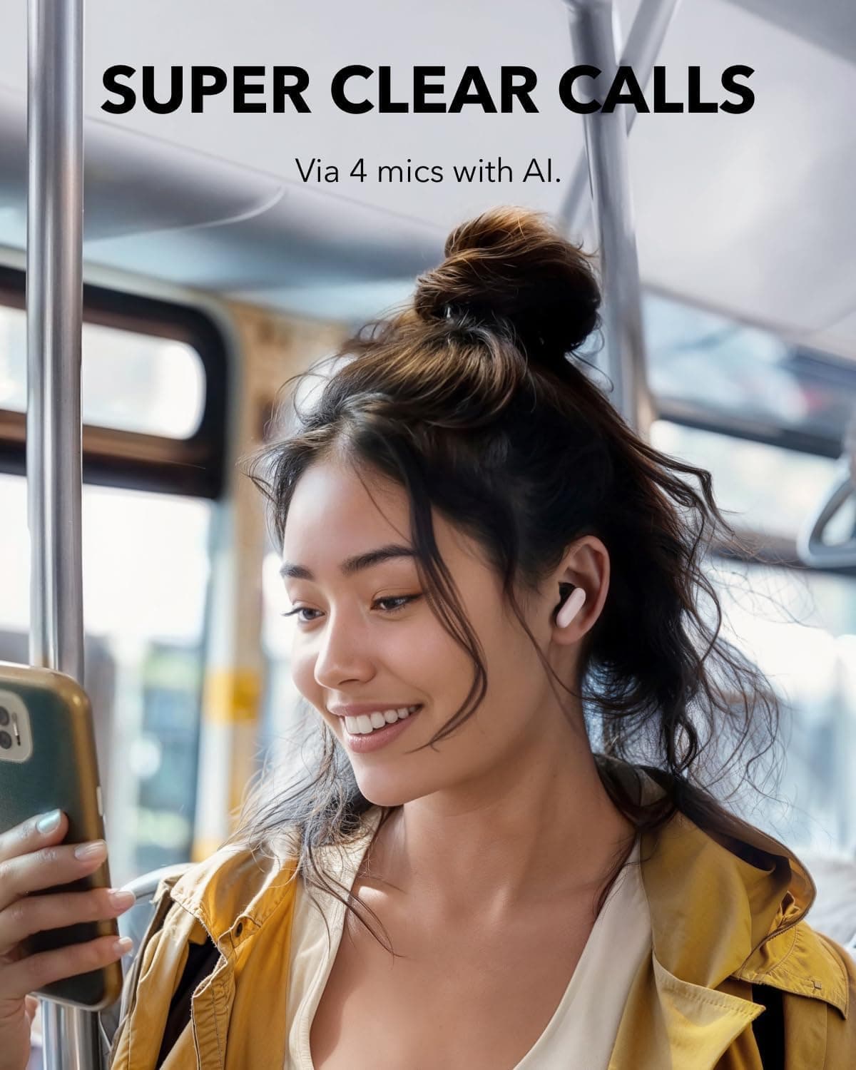 ایربادز soundcore by Anker با حذف نویز فعال، پخش 45H و بیس قدرتمند ایربادز soundcore by Anker با حذف نویز فعال، پخش 45H و بیس قدرتمند