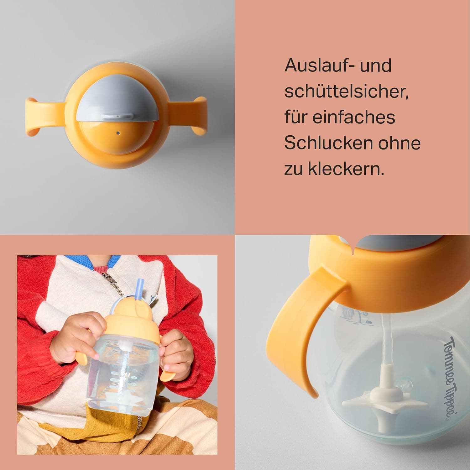 لیوان نیدار آموزشی Tommee Tippee سری Trainer 240ml بسته 2 تایی صورتی و بنفش لیوان نیدار آموزشی Tommee Tippee سری Trainer 240ml بسته 2 تایی صورتی و بنفش