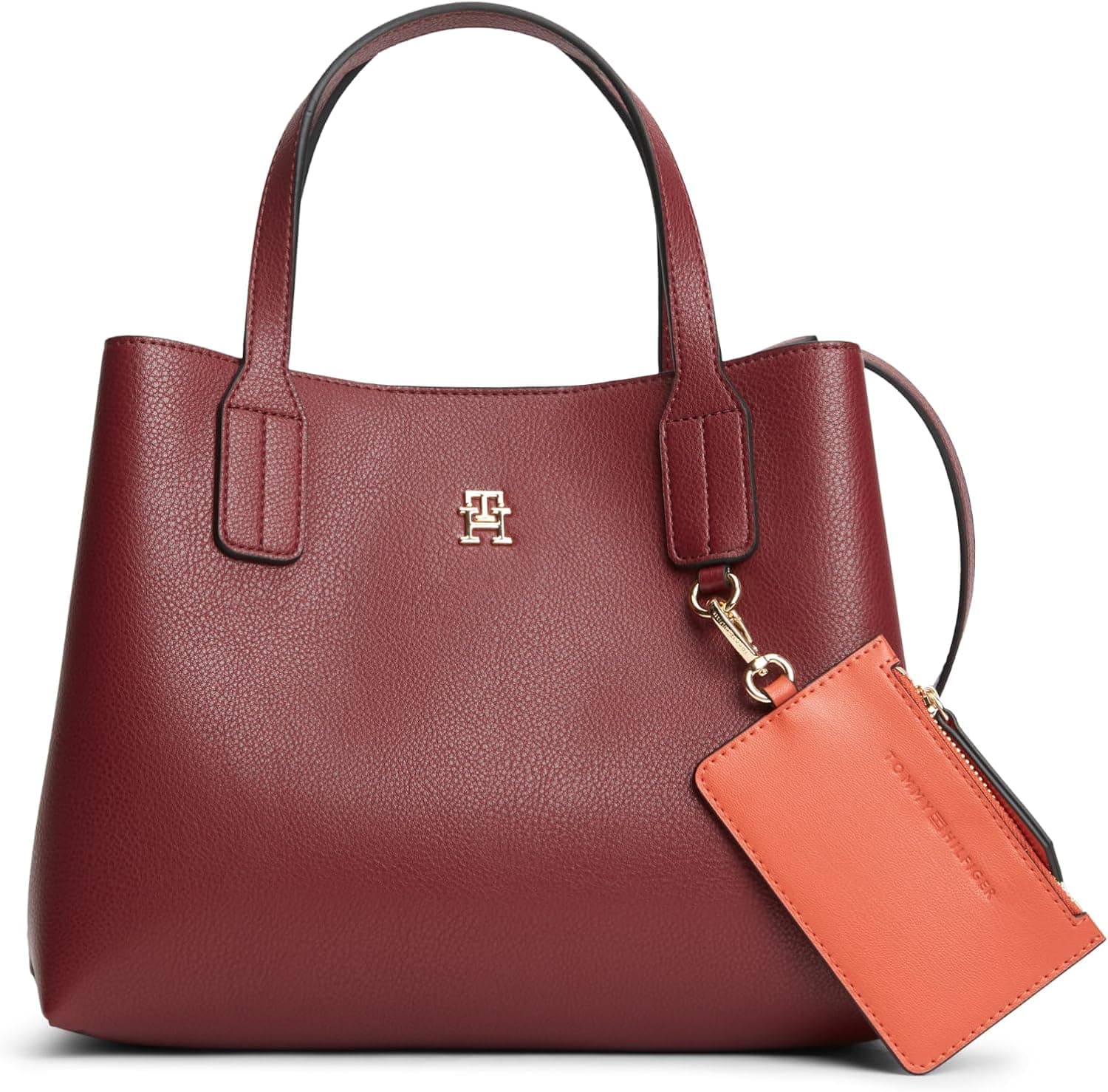کیف دستی زنانه Tommy Hilfiger مدل TH ICON MINI SATCHEL کیف دستی زنانه Tommy Hilfiger مدل TH ICON MINI SATCHEL