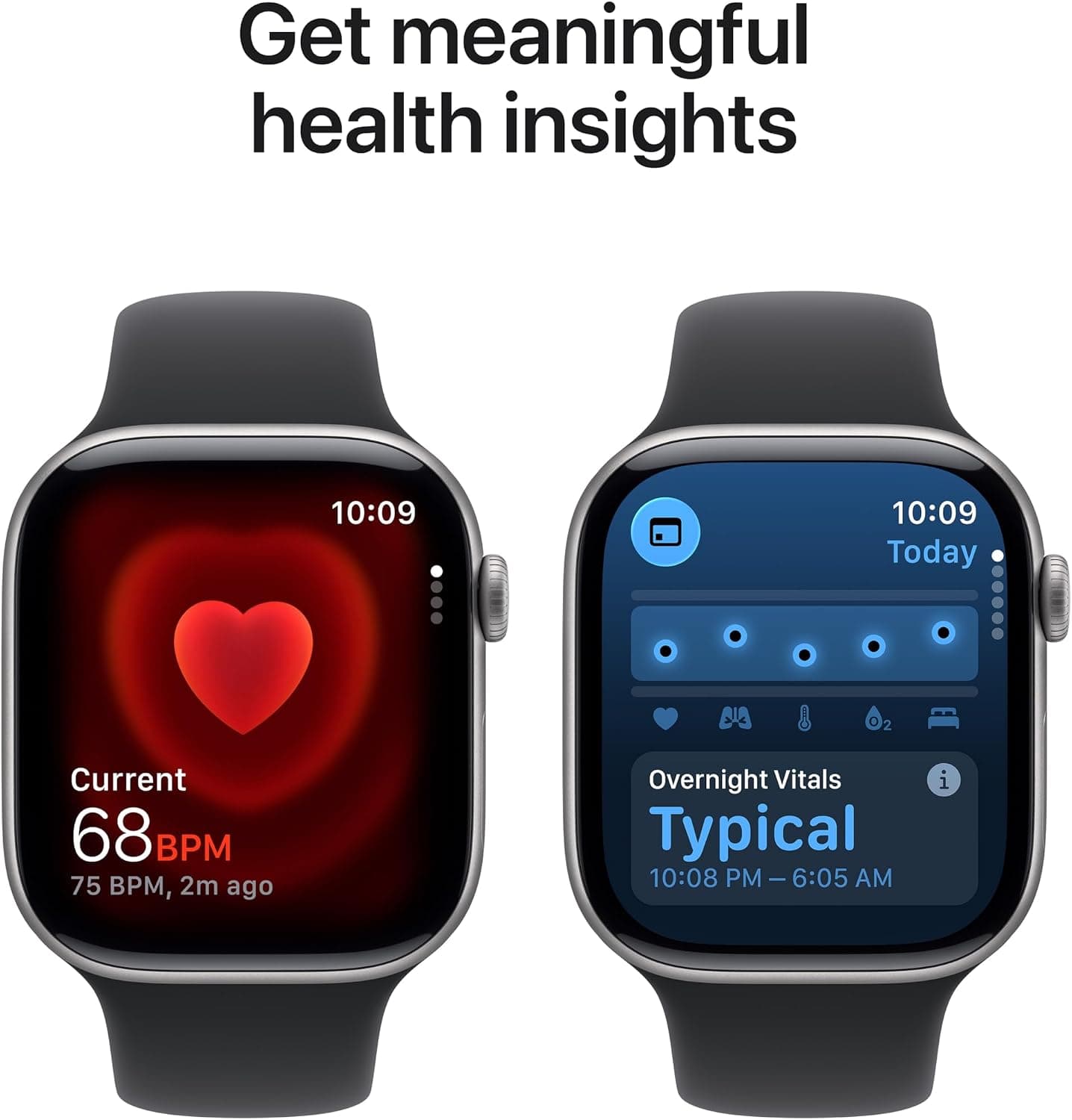ساعت هوشمند Apple Watch Series 11 GPS با بدنه آلومینیومی خاکستری فضایی و بند ورزشی مشکی 46mm سایز M/L ساعت هوشمند Apple Watch Series 11 GPS با بدنه آلومینیومی خاکستری فضایی و بند ورزشی مشکی 46mm سایز M/L