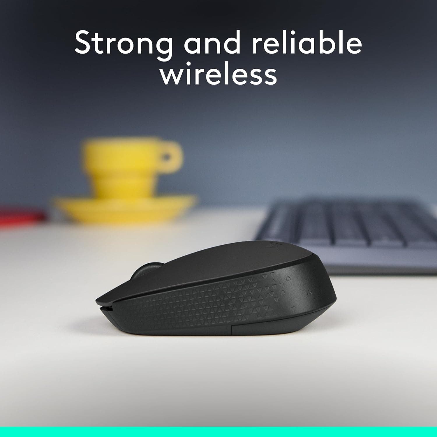 ماوس بیسیم Logitech مناسب کامپیوتر، مک و لپتاپ مشکی مدل M171 ماوس بیسیم Logitech مناسب کامپیوتر، مک و لپتاپ مشکی مدل M171