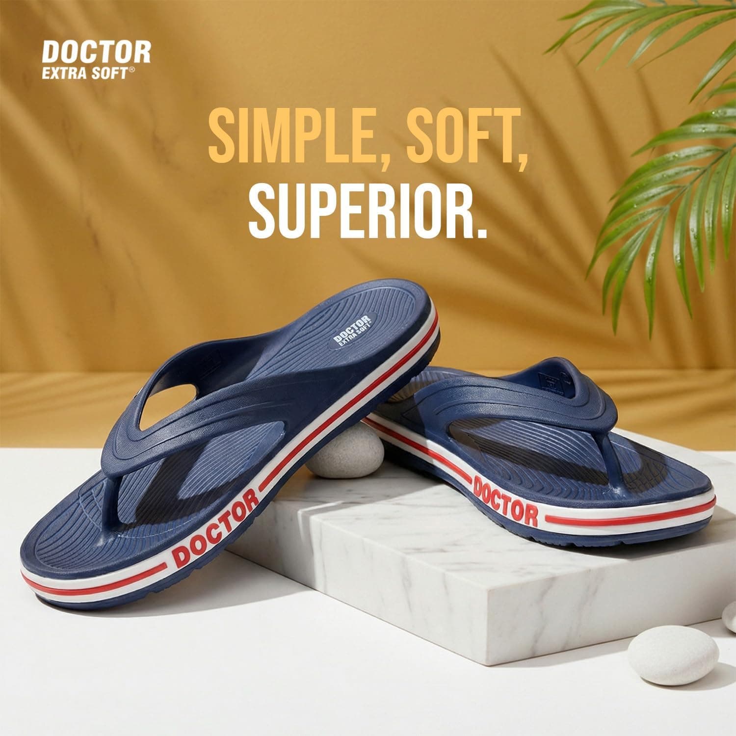دمپایی پسرانه Doctor Extra Soft با کف نرم آکوپرشر ضدلغزش مدل D-553 دمپایی پسرانه Doctor Extra Soft با کف نرم آکوپرشر ضدلغزش مدل D-553