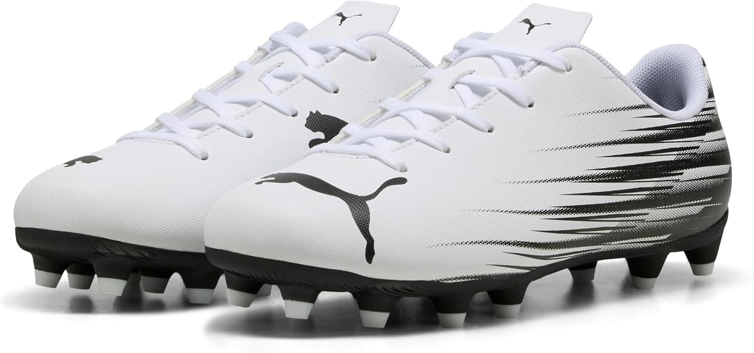 کفش فوتبال بچگانه فضای باز PUMA مدل Attacanto II FG/AG JR 108496 سفید کفش فوتبال بچگانه فضای باز PUMA مدل Attacanto II FG/AG JR 108496 سفید