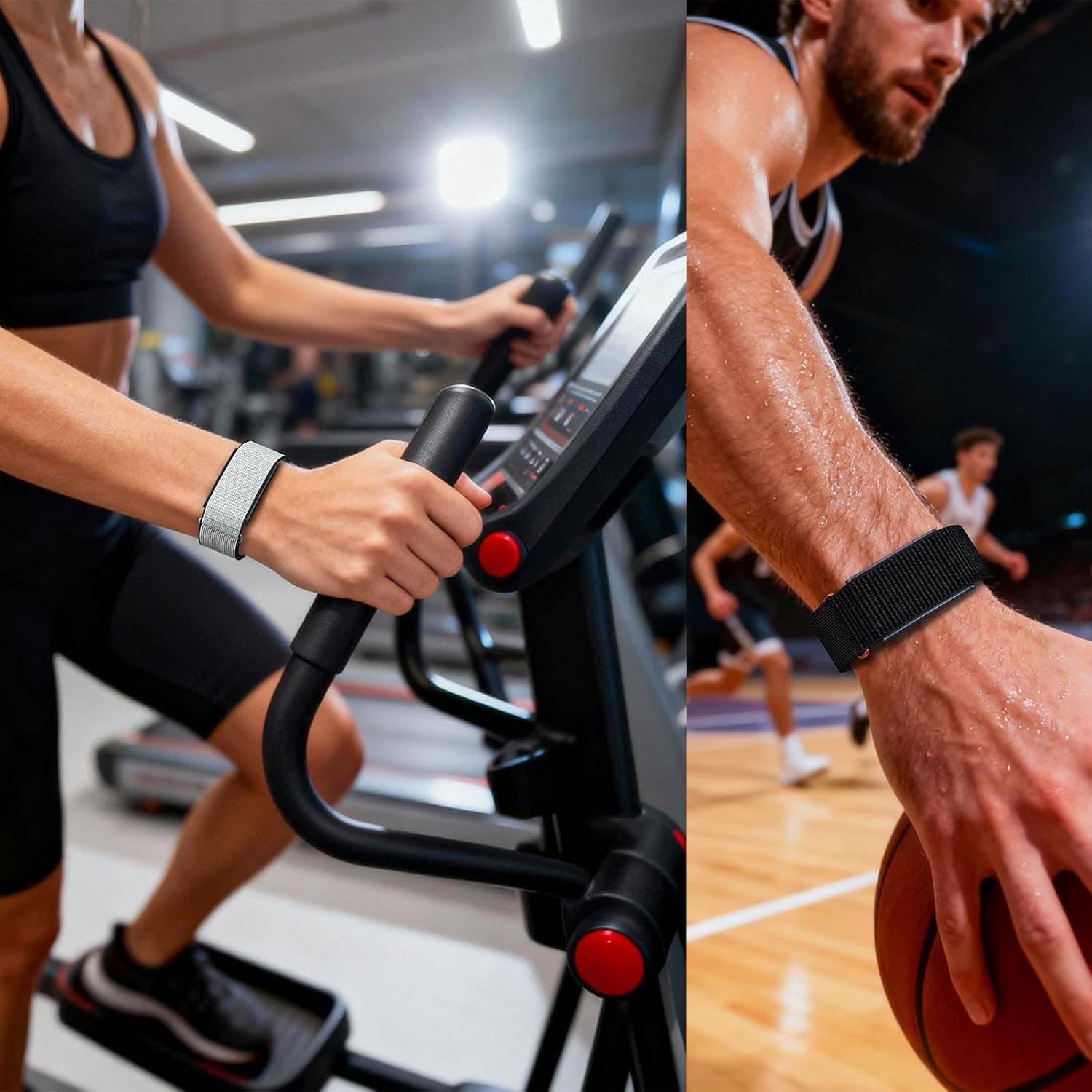 بند ساعت BlikWyt نایلونی ورزشی چسبی سازگار با Amazfit Helio Strap بند ساعت BlikWyt نایلونی ورزشی چسبی سازگار با Amazfit Helio Strap