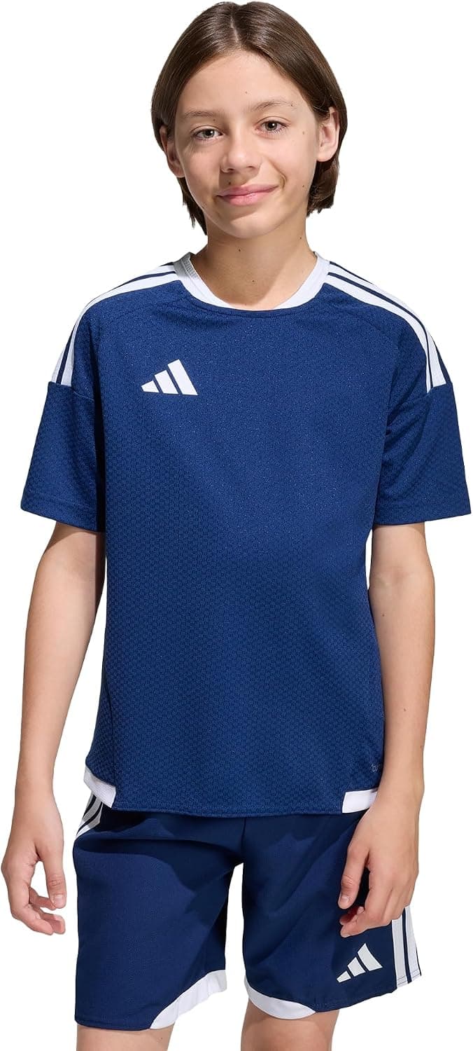 پیراهن ورزشی بچگانه adidas مسابقهای روز بازی مدل TIRO 26 پیراهن ورزشی بچگانه adidas مسابقهای روز بازی مدل TIRO 26