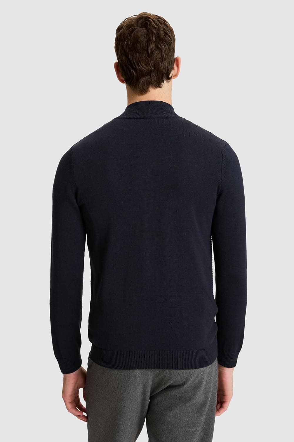 ژاکت بافت مردانه U.S. POLO ASSN. بیسیک خاکستری ملانژ مدل 50328871 VR086 ژاکت بافت مردانه U.S. POLO ASSN. بیسیک خاکستری ملانژ مدل 50328871 VR086
