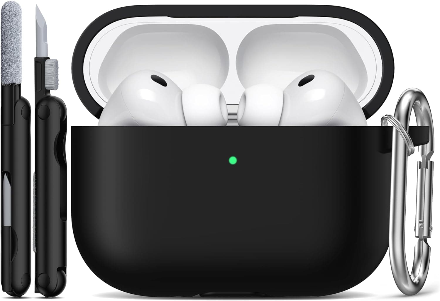 قاب R-fun سیلیکونی نرم مدل AirPods Pro 3 مشکی قاب R-fun سیلیکونی نرم مدل AirPods Pro 3 مشکی