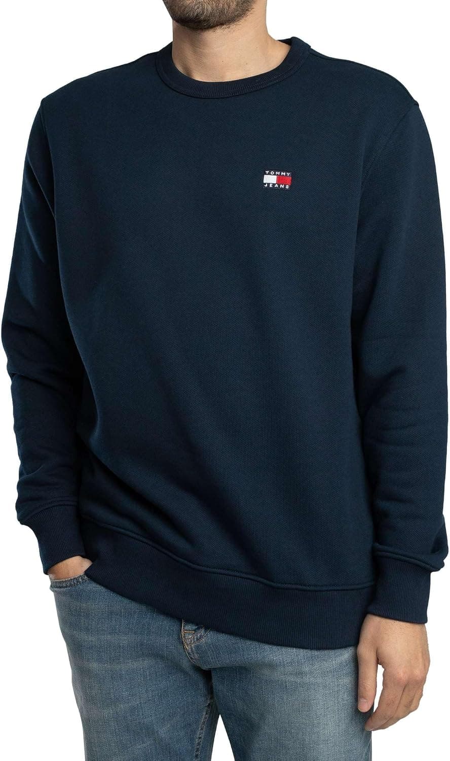 سویشرت مردانه Tommy Hilfiger TJM REG BADGE CREW EXT سویشرت مردانه Tommy Hilfiger TJM REG BADGE CREW EXT