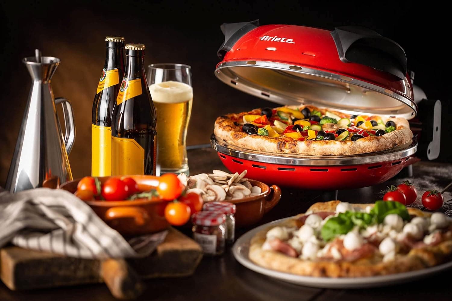 پیتزاپز برقی Ariete با صفحه سنگ نسوز 32cm مدل ART909 پیتزاپز برقی Ariete با صفحه سنگ نسوز 32cm مدل ART909