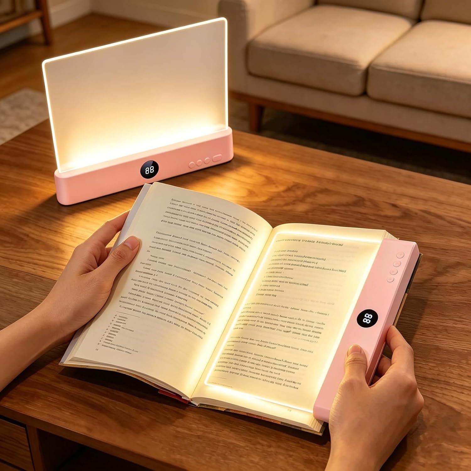 چراغ مطالعه و شب 2 in 1 Choudao Tech LED قابل تنظیم تخت چراغ مطالعه و شب 2 in 1 Choudao Tech LED قابل تنظیم تخت