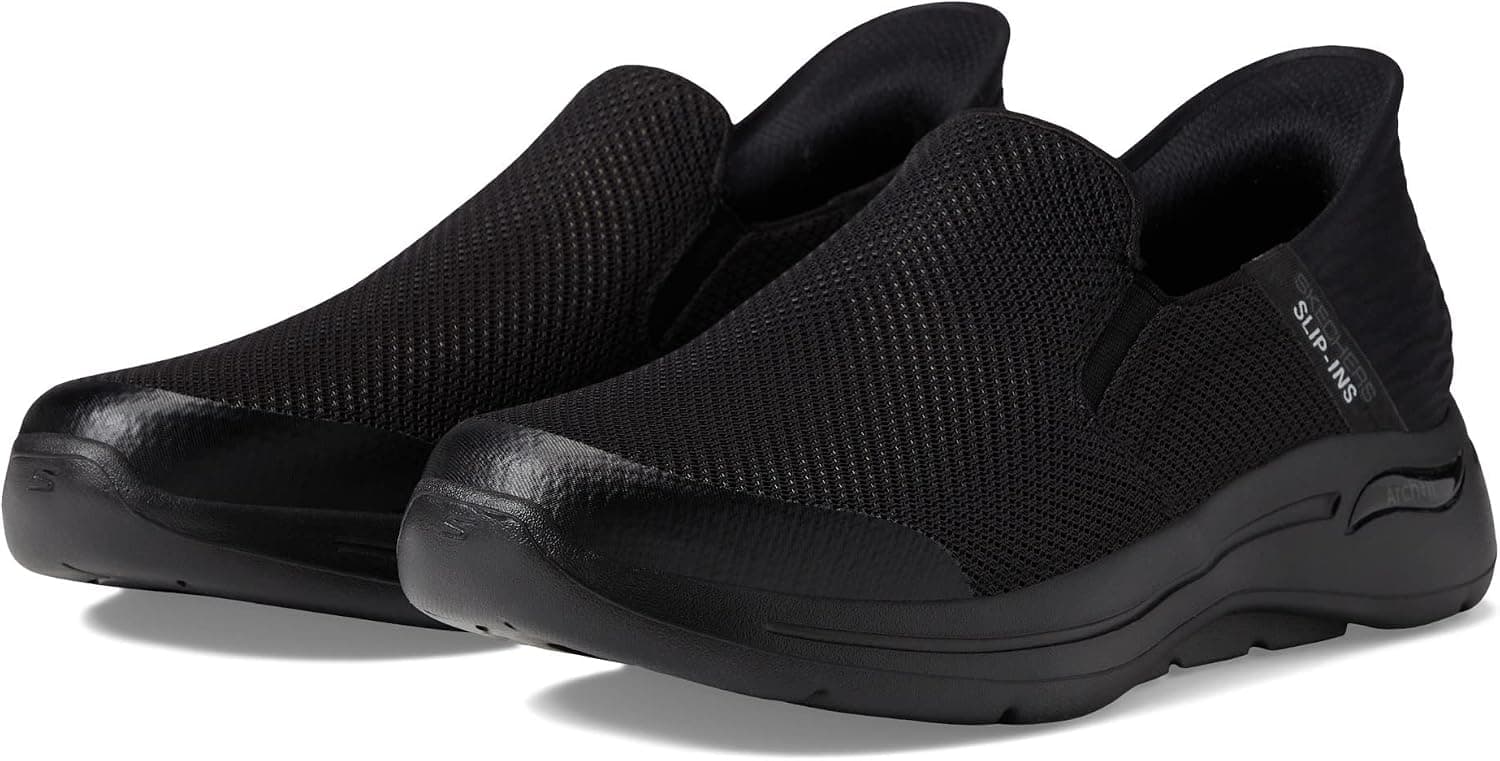 کفش پیادهروی مردانه Skechers SLIP-INS GO WALK ARCH FIT Hands Free کفش پیادهروی مردانه Skechers SLIP-INS GO WALK ARCH FIT Hands Free