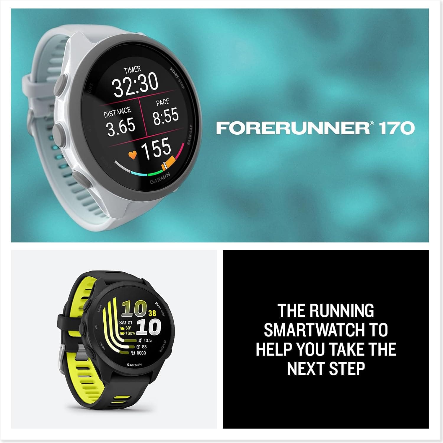 ساعت هوشمند ورزشی دوندگان Garmin مشکی و زرد مدل Forerunner 170-42MM ساعت هوشمند ورزشی دوندگان Garmin مشکی و زرد مدل Forerunner 170-42MM