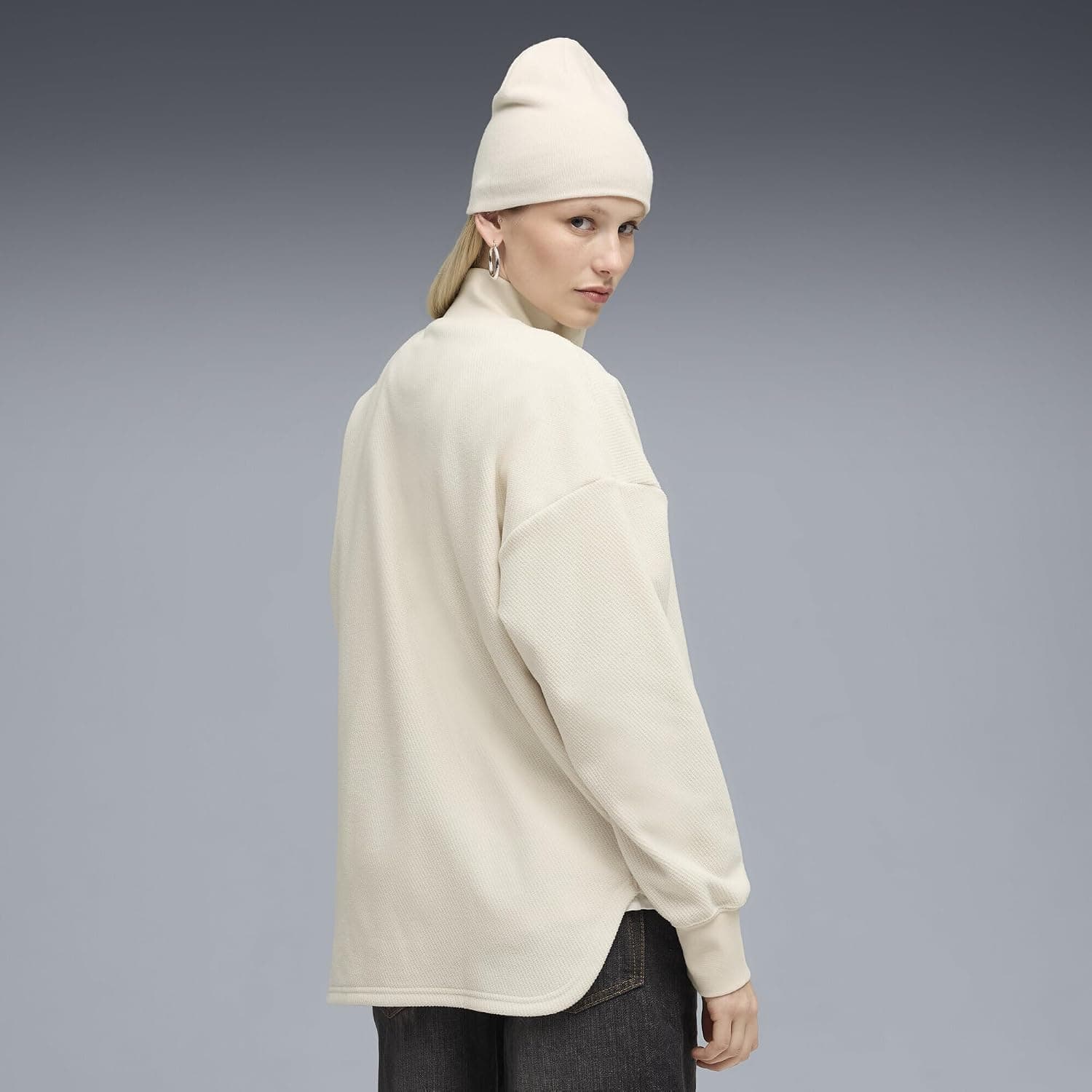 سویشرت زنانه PUMA HER نیمزیپ زمستانی سویشرت زنانه PUMA HER نیمزیپ زمستانی