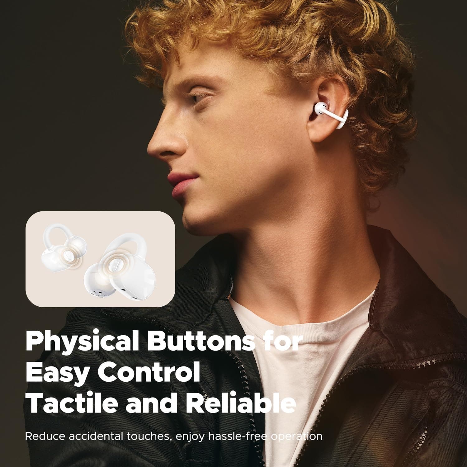 ایرباد بیسیم SOUNDPEATS مدل POP Clip اپن ایر گیرهای بلوتوث 5.4 IPX5 ایرباد بیسیم SOUNDPEATS مدل POP Clip اپن ایر گیرهای بلوتوث 5.4 IPX5