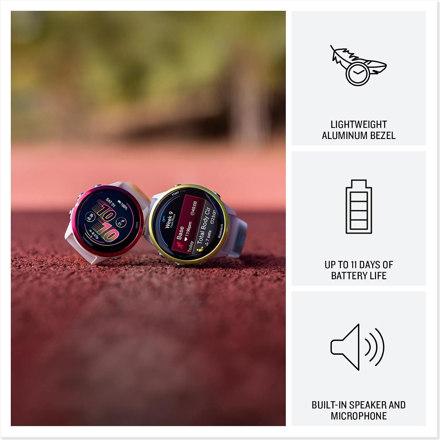 ساعت هوشمند Garmin بنفش و خاکستری مدل Forerunner 570-47 mm ساعت هوشمند Garmin بنفش و خاکستری مدل Forerunner 570-47 mm