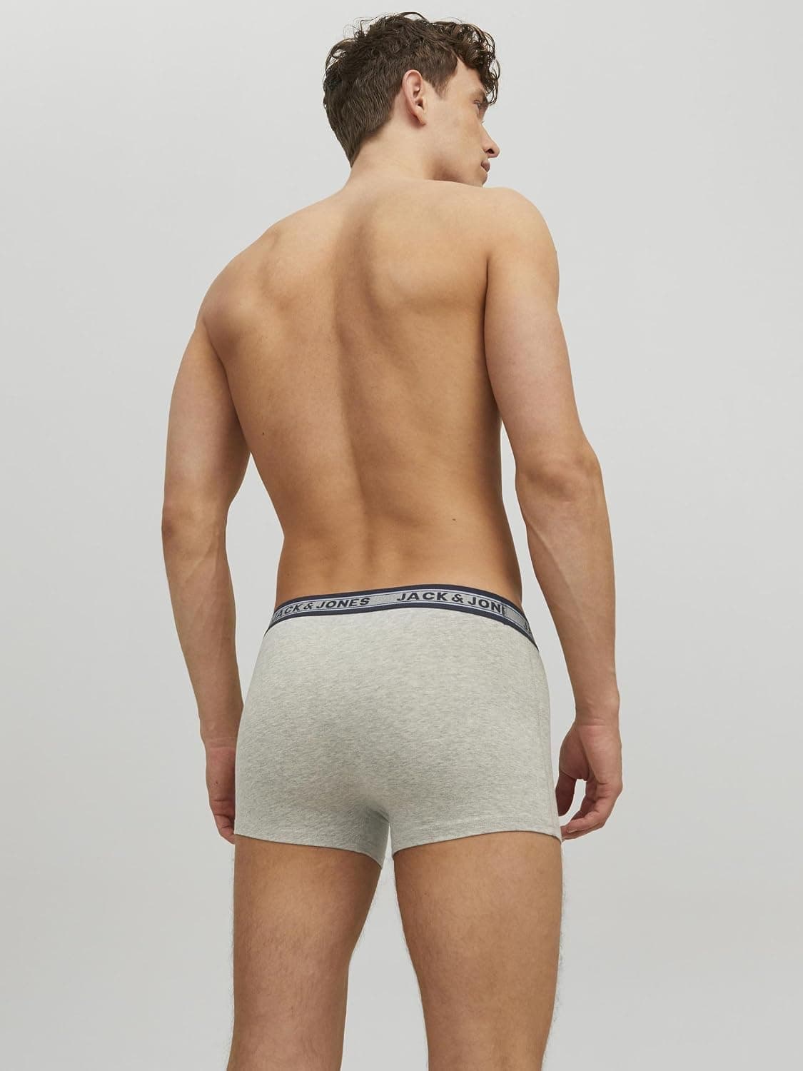 باکسر مردانه JACK & JONES بسته ۵ عددی باکسر مردانه JACK & JONES بسته ۵ عددی