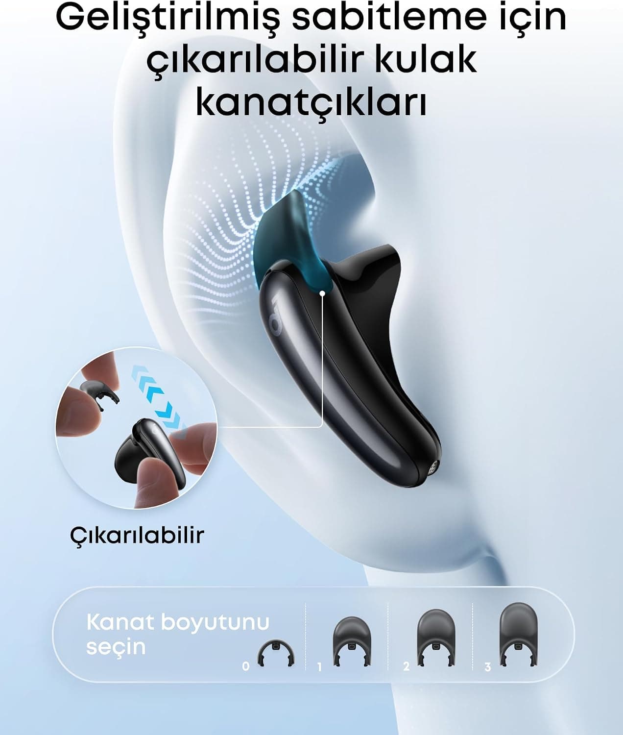 هدفون بلوتوثی Anker Soundcore Liberty Buds نیمهداخلگوشی با حذف نویز مشکی مدل D1200 هدفون بلوتوثی Anker Soundcore Liberty Buds نیمهداخلگوشی با حذف نویز مشکی مدل D1200