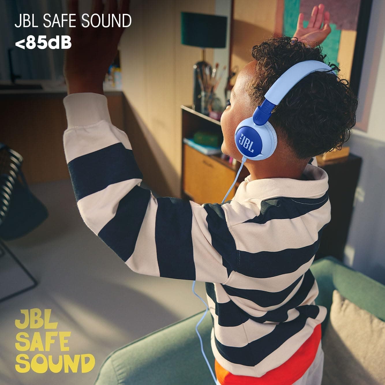 هدفون کودک JBL آبی OE مدل JR320 هدفون کودک JBL آبی OE مدل JR320