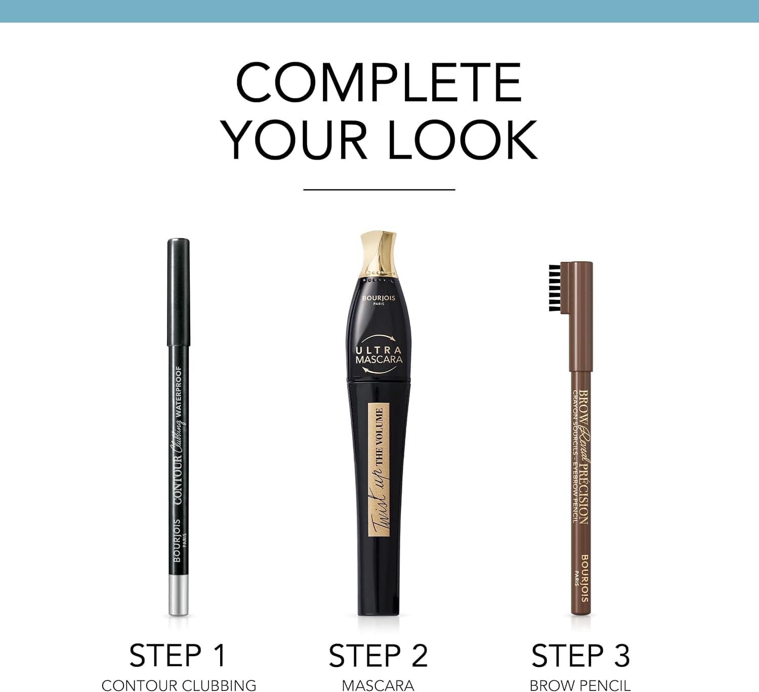 مداد چشم ضدآب Bourjois Contour Clubbing رنگ مشکی فوقالعاده 054 مداد چشم ضدآب Bourjois Contour Clubbing رنگ مشکی فوقالعاده 054