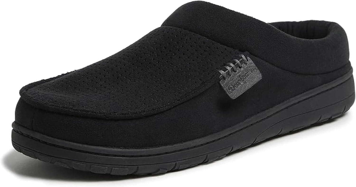 دمپایی مردانه Dearfoams کلاگ میکروفایبر جیر مدل Brendan دمپایی مردانه Dearfoams کلاگ میکروفایبر جیر مدل Brendan