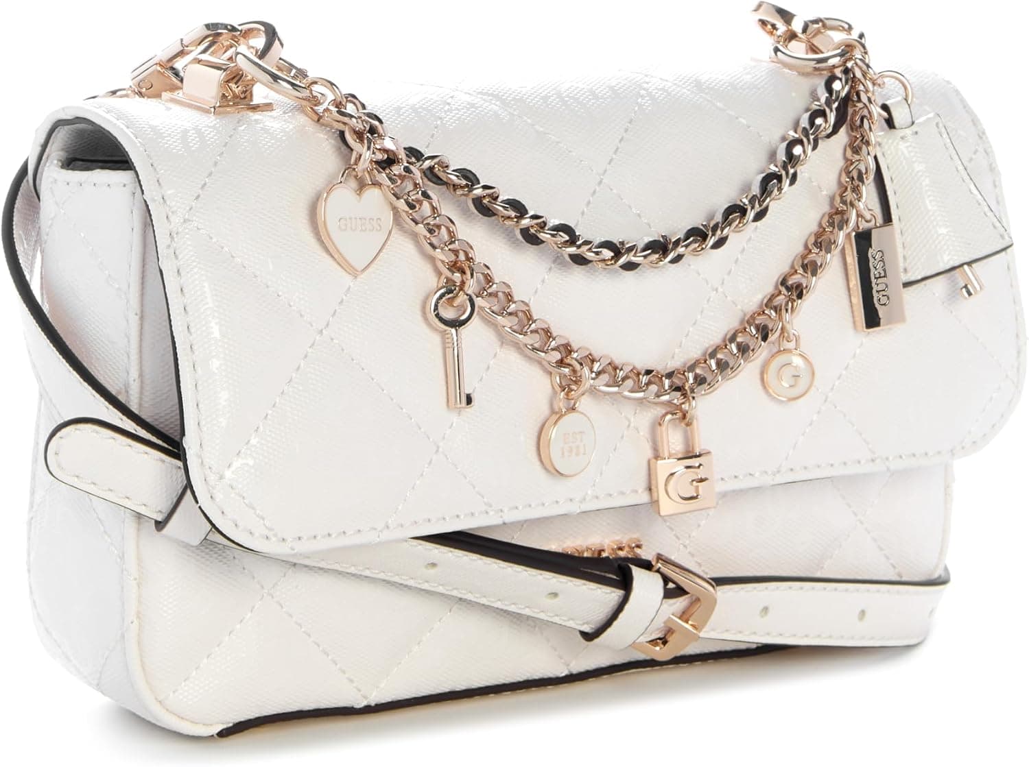 کیف رودوشی زنانه GUESS مدل LIBBY FLAP کیف رودوشی زنانه GUESS مدل LIBBY FLAP