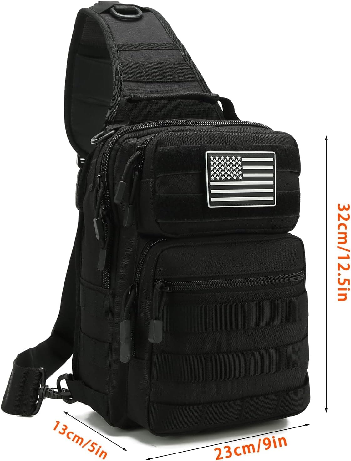 کیف دوشی تاکتیکی کوچک SXJWISHES مدل Molle EDC کیف دوشی تاکتیکی کوچک SXJWISHES مدل Molle EDC