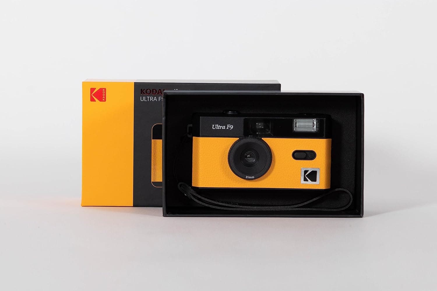 دوربین عکاسی فیلمی KODAK قابل استفاده مجدد با فلش داخلی مدل Ultra F9 31mm 490172 زرد دوربین عکاسی فیلمی KODAK قابل استفاده مجدد با فلش داخلی مدل Ultra F9 31mm 490172 زرد