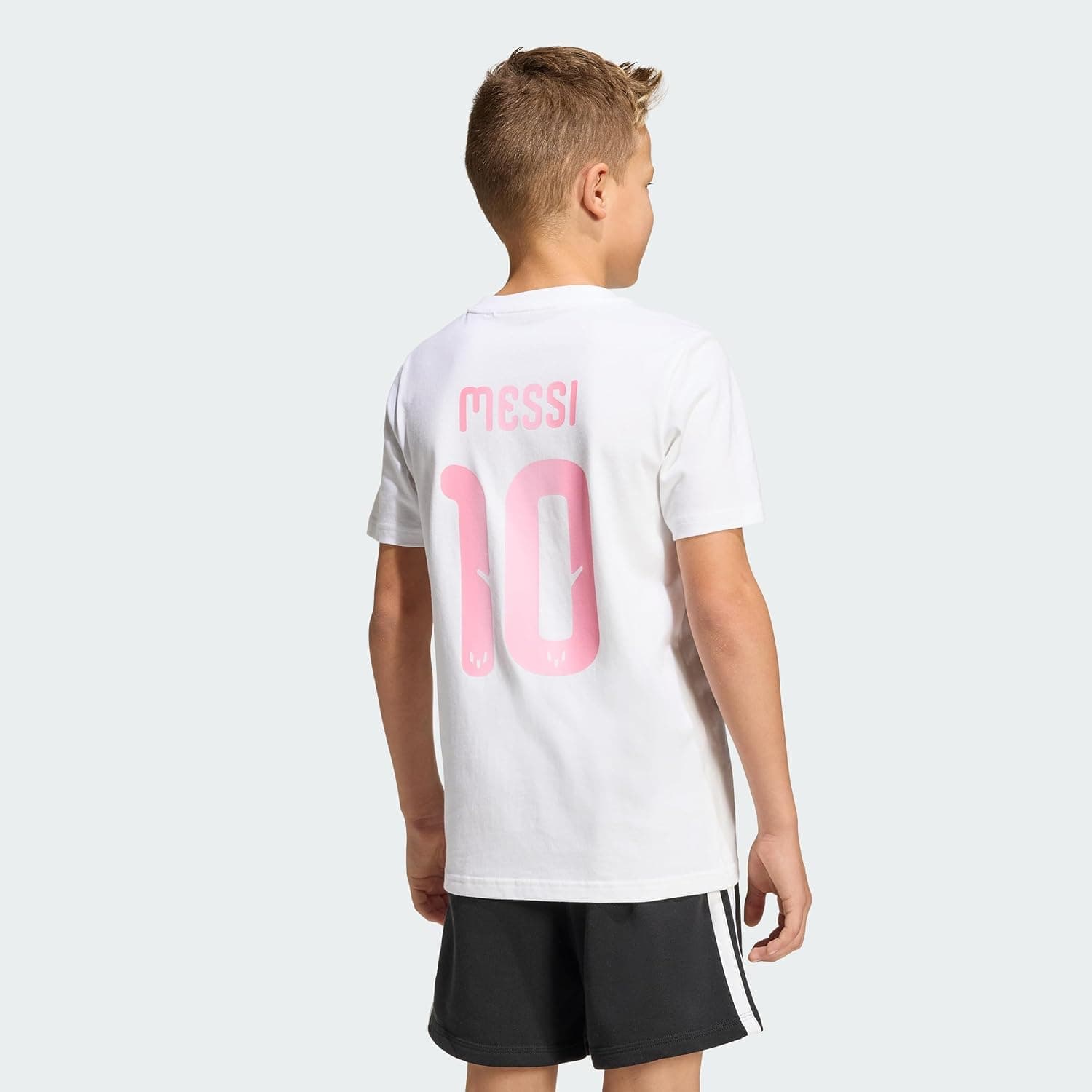 تیشرت کودکانه adidas طرح گرافیکی نام و شماره Messi تیشرت کودکانه adidas طرح گرافیکی نام و شماره Messi